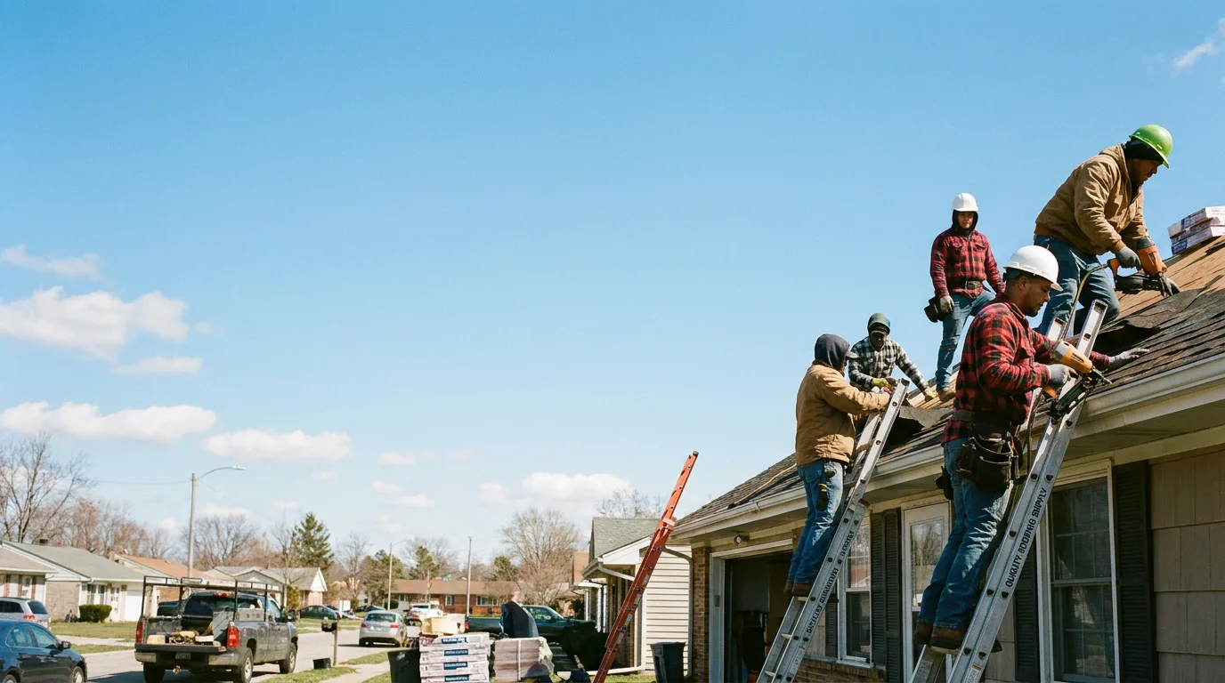 Roofing in Castleton, IL near me